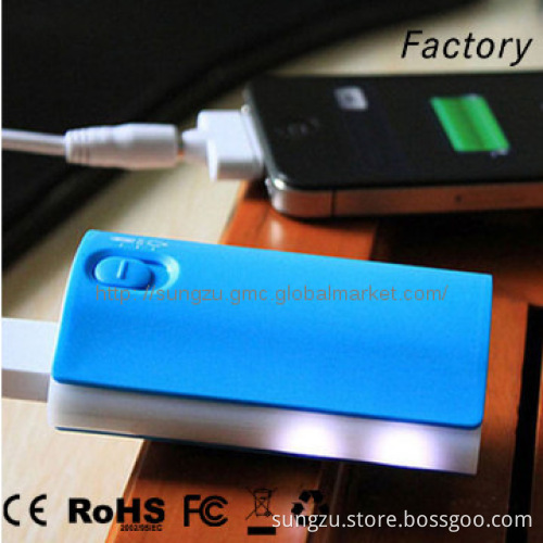 Fashion mobile power bank listen to you external battery charger